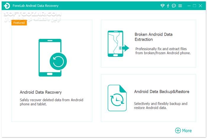 دانلود FoneLab Android Data Recovery 3.1.50 - دانلود ریکاوری گوشی اندرویدی - سافت گذر