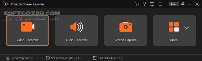 دانلود FoneLab Screen Recorder 1.5.58 (x64) - دانلود ضبط صفحه نمایش - سافت گذر