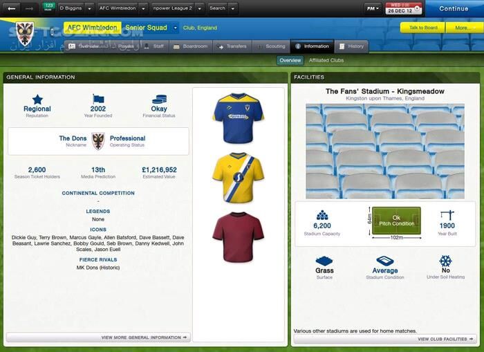 دانلود Football Manager 2014 + Update 14.1.3.45519 - دانلود بازی مدیریت فوتبال 2014 - سافت گذر