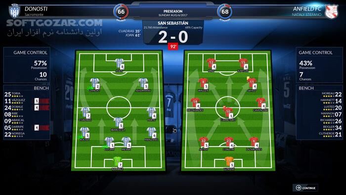 دانلود Football Club Simulator 18 - دانلود بازی مدیریت فوتبال - سافت گذر