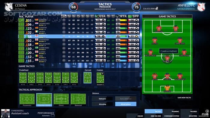 دانلود Football Club Simulator 20 - دانلود بازی مدیریت فوتبال - سافت گذر