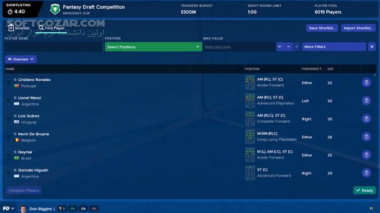 دانلود Football Manager 2018 - دانلود بازی فوتبال منیجر - سافت گذر