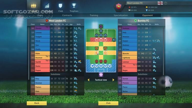 دانلود Football, Tactics and Glory + Updates - دانلود بازی مدیریت فوتبال - سافت گذر