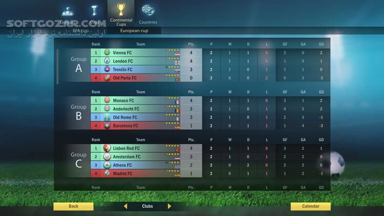 دانلود Football, Tactics & Glory - Football Stars - دانلود بازی بهترین بازی های مربیگری فوتبال برای کامپیوتر - سافت گذر