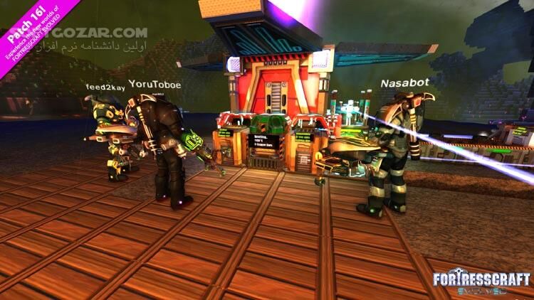 دانلود FortressCraft Evolved Complete Brain Pack - دانلود بازی اکشن دفاع از قلعه - سافت گذر