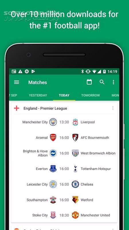 دانلود FotMob 218.14917.20251028 For Android +5.0 - دانلود نتایج فوتبال اندروید برای اندروید - سافت گذر