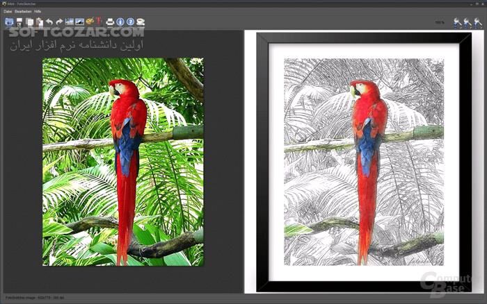 دانلود FotoSketcher 3.96 (x64) - دانلود تبدیل عکس به نقاشی - سافت گذر