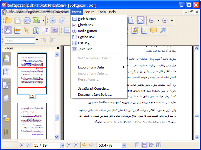 دانلود Foxit PDF Editor Pro ( PhantomPDF ) 2025.2.1.33197 / 14.0.1.33197 - دانلود ویرایش پی دی اف - سافت گذر