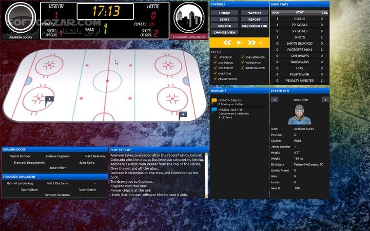 دانلود Franchise Hockey Manager 2014 - دانلود بازی مدیریت هاکی 2014 - سافت گذر