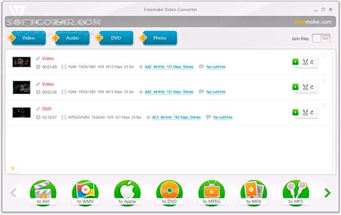 دانلود Freemake Video Converter 5.0.0.22 - دانلود تبدیل کننده فرمت ها - سافت گذر