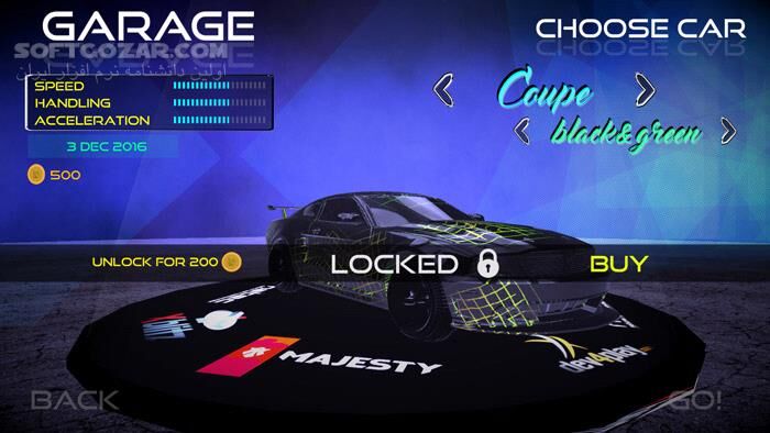 دانلود Frozen Drift Race - دانلود بازی ماشین مسابقه ای - سافت گذر