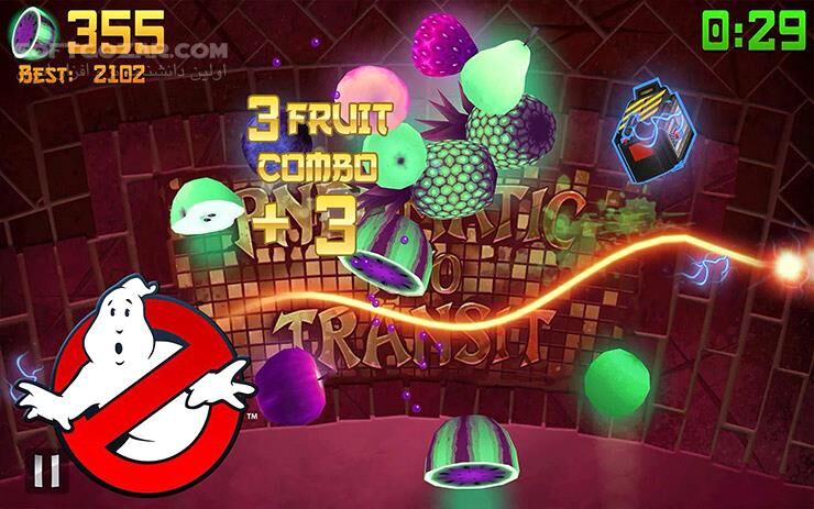 دانلود Fruit Ninja 3.2.3 for Android +3.0 - دانلود بازی بسیار معروف و جذاب نینجا میوه ها برای اندروید - سافت گذر