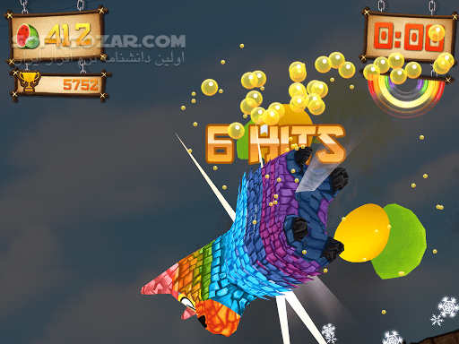 دانلود Fruit Ninja vs Skittles 1.0.0 for Android - دانلود بازی جدید میوه ها و توپ های بولینگ برای اندروید - سافت گذر