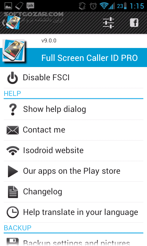 دانلود Full Screen Caller ID Pro 15.1.10 for Android +2.2 - دانلود نمایش تصویر تماس گیرنده برای اندروید - سافت گذر