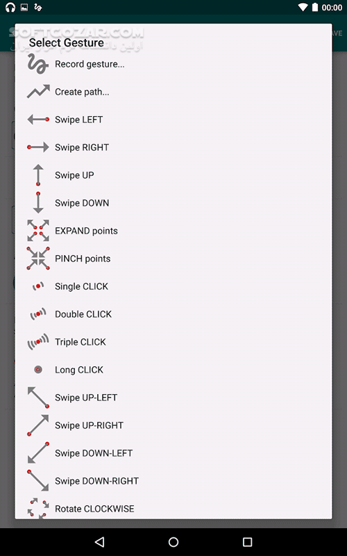 دانلود GMD GestureControl 10.1.9 for Android +4.0 - دانلود کنترل گوشی با Gesture برای اندروید - سافت گذر
