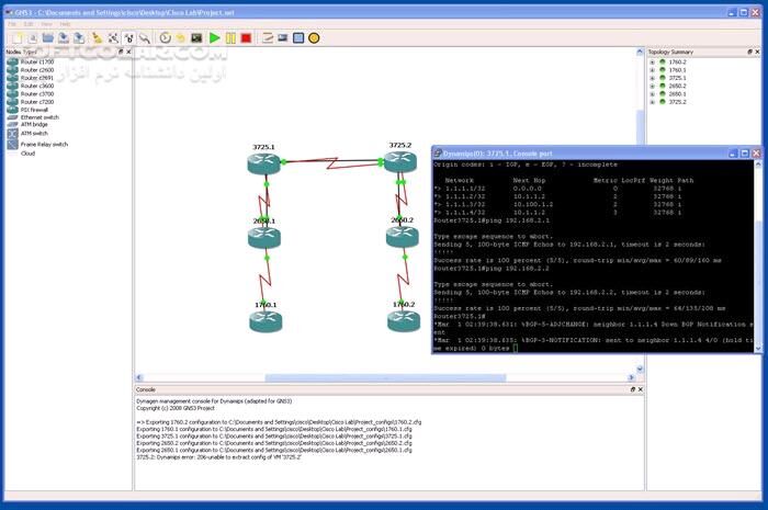 دانلود GNS3 3.0.5 Final / Wireshark 4.6.2 / macOS - دانلود شبیه سازی شبکه های کامپیوتری جی ان اس3 - سافت گذر