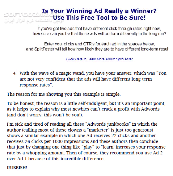 دانلود Learning GOOGLE MAGIC FORMULA - دانلود کتاب آموزش فرمول گوگل - سافت گذر