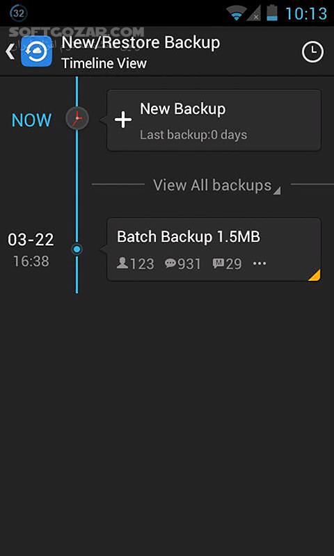 دانلود GO Backup Pro Premium 3.51 for Android - دانلود پشتیبان گیری قدرتمند از اطلاعات برای اندروید - سافت گذر