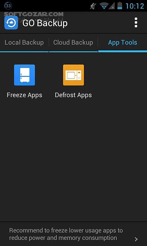 دانلود GO Backup Pro Premium 3.51 for Android - دانلود پشتیبان گیری قدرتمند از اطلاعات برای اندروید - سافت گذر