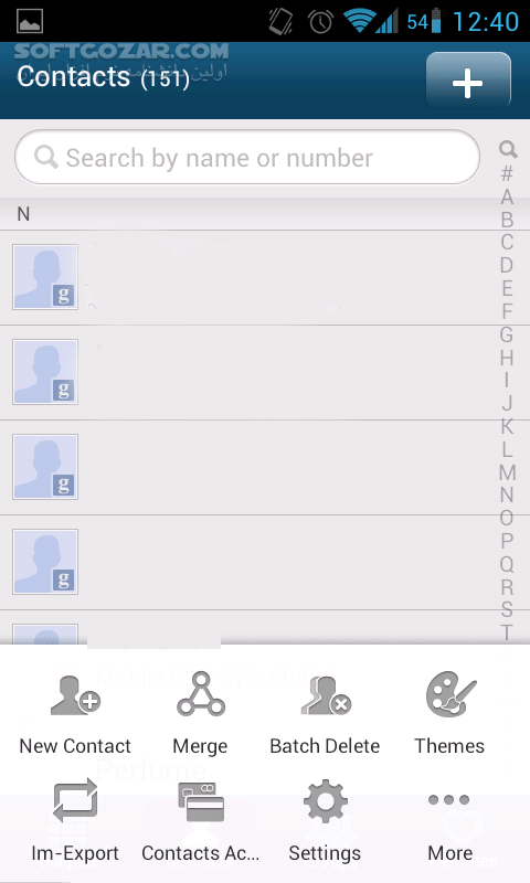 دانلود GO Contacts EX 2.8 / Pro 1.5 for Android - دانلود شماره گیر و دفترچه تلفن قدرتمند (آپدیت نسخه Pro) برای اندروید - سافت گذر