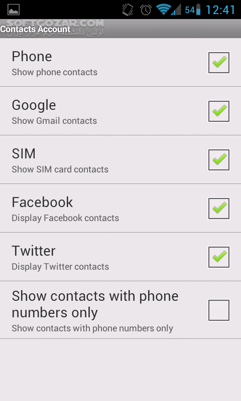 دانلود GO Contacts EX 2.8 / Pro 1.5 for Android - دانلود شماره گیر و دفترچه تلفن قدرتمند (آپدیت نسخه Pro) برای اندروید - سافت گذر