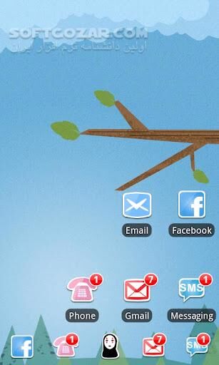 دانلود GO Launcher EX Notification 2.8 for Android +2.0 - دانلود پلاگین اطلاع رسانی لانچر GO Launcher برای اندروید - سافت گذر