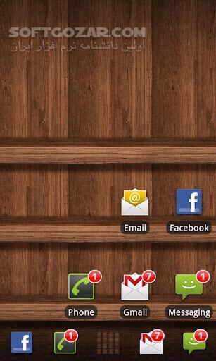 دانلود GO Launcher EX Notification 2.8 for Android +2.0 - دانلود پلاگین اطلاع رسانی لانچر GO Launcher برای اندروید - سافت گذر