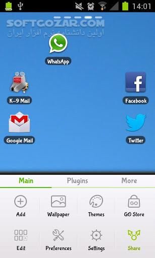 دانلود GO Launcher Fonts 3.6 for Android +2.0 - دانلود فونت برای لانچر GO Launcher برای اندروید - سافت گذر