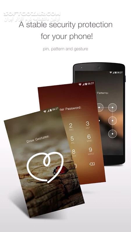 دانلود GO Locker 6.06 + 71 Theme for Android +4.0 - دانلود لاک اسکرین گو برای اندروید - سافت گذر