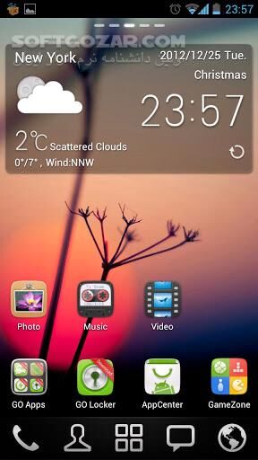 دانلود GO Media Manager 1.36 for Android +2.1 - دانلود پلاگین نمایش تصویر، فیلم، موزیک در لانچر GO برای اندروید - سافت گذر