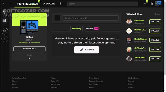 دانلود Game Jolt 1.39.4 - دانلود بازی‌های مستقل - سافت گذر