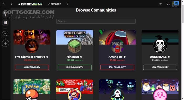 دانلود Game Jolt 1.39.4 - دانلود بازی‌های مستقل - سافت گذر