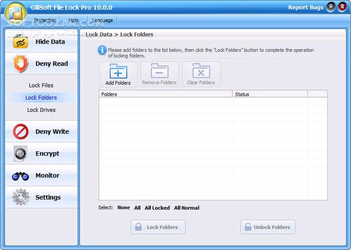 دانلود GiliSoft File Lock Pro 15.5.0 - دانلود ژیلی سافت فایل لاک - سافت گذر
