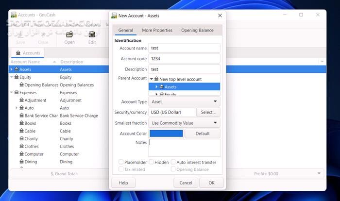 دانلود GnuCash 5.13 - دانلود حسابداری - سافت گذر
