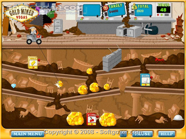 دانلود GoldMiner Vegas - Full Version - دانلود بازی معدنچی معادن طلا - سافت گذر