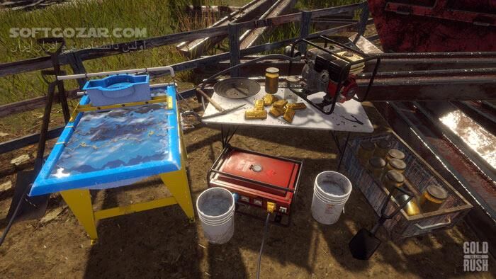 دانلود Gold Rush The Game + Update v1.0.5198 - دانلود بازی شبیه ساز معدن - سافت گذر