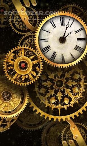 دانلود Gold clock world time HD 1.08 for Android - دانلود ساعت های زیبا با کیفیت بالا برای اندروید - سافت گذر