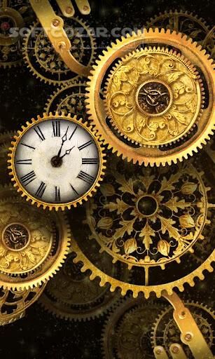 دانلود Gold clock world time HD 1.08 for Android - دانلود ساعت های زیبا با کیفیت بالا برای اندروید - سافت گذر