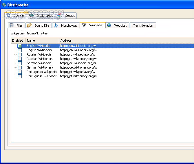دانلود GoldenDict 1.0.1 + Portable with Farsi English Arabic German Russian Swedish Glossary - دانلود فرهنگ لغت قدرتمند و چند زبانه با بهترین فرهنگ‌های فارسی - عربی - انگلیسی - آلمانی - روسی - سوئدی و... - سافت گذر