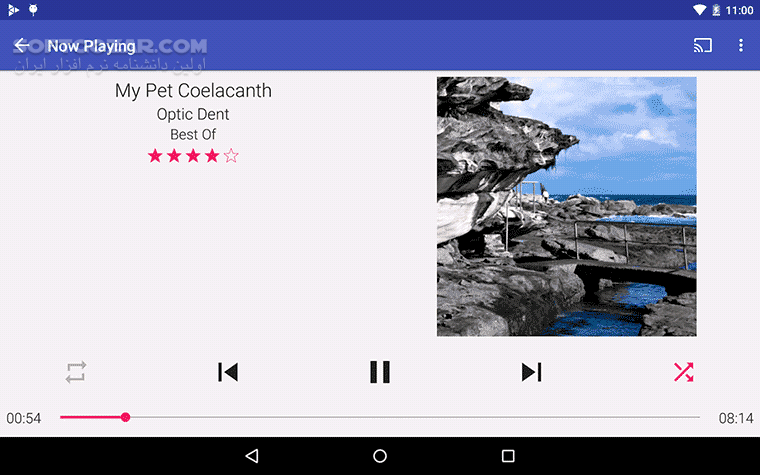 دانلود GoneMAD Music Player 3.4.4  for Android +5.0 - دانلود موزیک پلیر حرفه ای برای اندروید - سافت گذر
