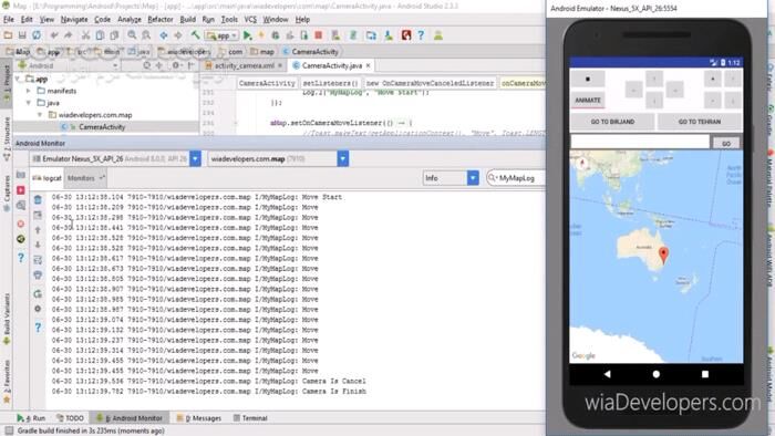 دانلود دوره آموزش ویدئویی برنامه نویسی گوگل مپ در اندروید استودیو به زبان فارسی - دانلود آموزش برنامه نویسی گوگل مپ در اندروید استودیو - سافت گذر