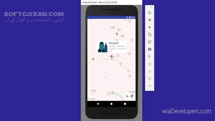 دانلود دوره آموزش ویدئویی برنامه نویسی گوگل مپ در اندروید استودیو به زبان فارسی - دانلود آموزش برنامه نویسی گوگل مپ در اندروید استودیو - سافت گذر