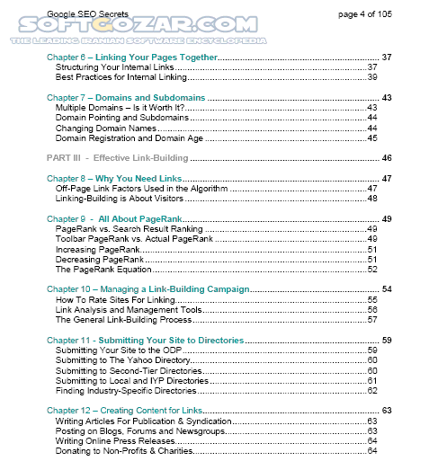 دانلود Google Seo Secrets - دانلود کتاب رازهای بهینه سازی صفحات وب - سافت گذر