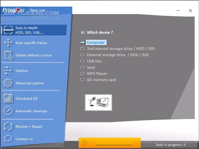 دانلود Goversoft Privazer 4.0.115 - دانلود پاک‌سازی عمیق سیستم و حفاظت از حریم خصوصی - سافت گذر