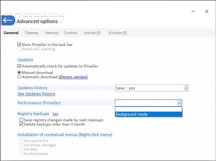 دانلود Goversoft Privazer 4.0.115 - دانلود پاک‌سازی عمیق سیستم و حفاظت از حریم خصوصی - سافت گذر