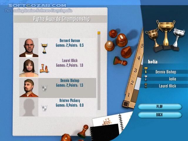 دانلود Grandmaster Chess Tournament - دانلود بازی شطرنج گرند مستر - سافت گذر