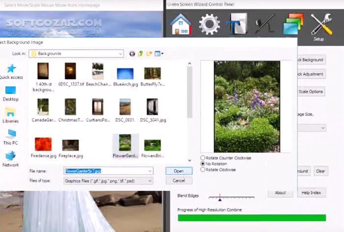 دانلود Green Screen Wizard Professional 15.0 - دانلود حذف پس زمینه پرده سبز عکس - سافت گذر