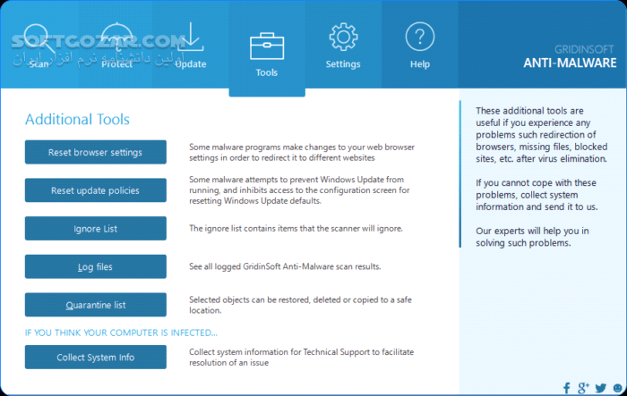 دانلود GridinSoft Anti-Malware 4.2.54.5598 - دانلود حذف تروجان آنتی مالور - سافت گذر