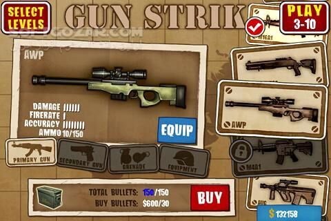 دانلود Gun Strike 1 v1.5.2 / 2 v1.2.7 for Android +2.3 - دانلود بازی تیراندازی با تفنگ های گوناگون برای اندروید - سافت گذر