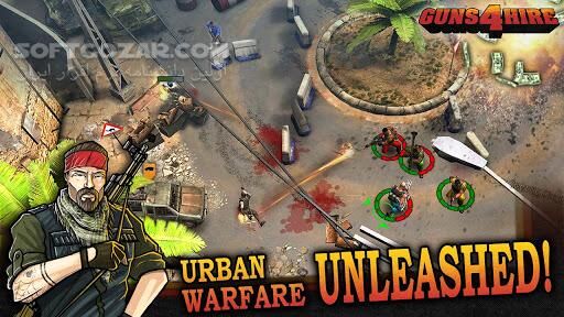 دانلود Guns 4 Hire 1.5 for Android +2.3 - دانلود بازی گروه مسلح برای اندروید - سافت گذر